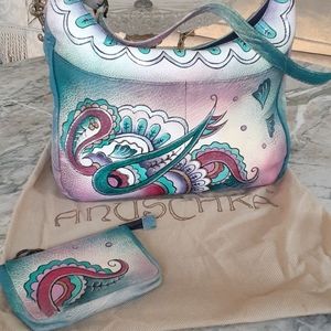 Anuschka bag and wallet set (2 pcs)